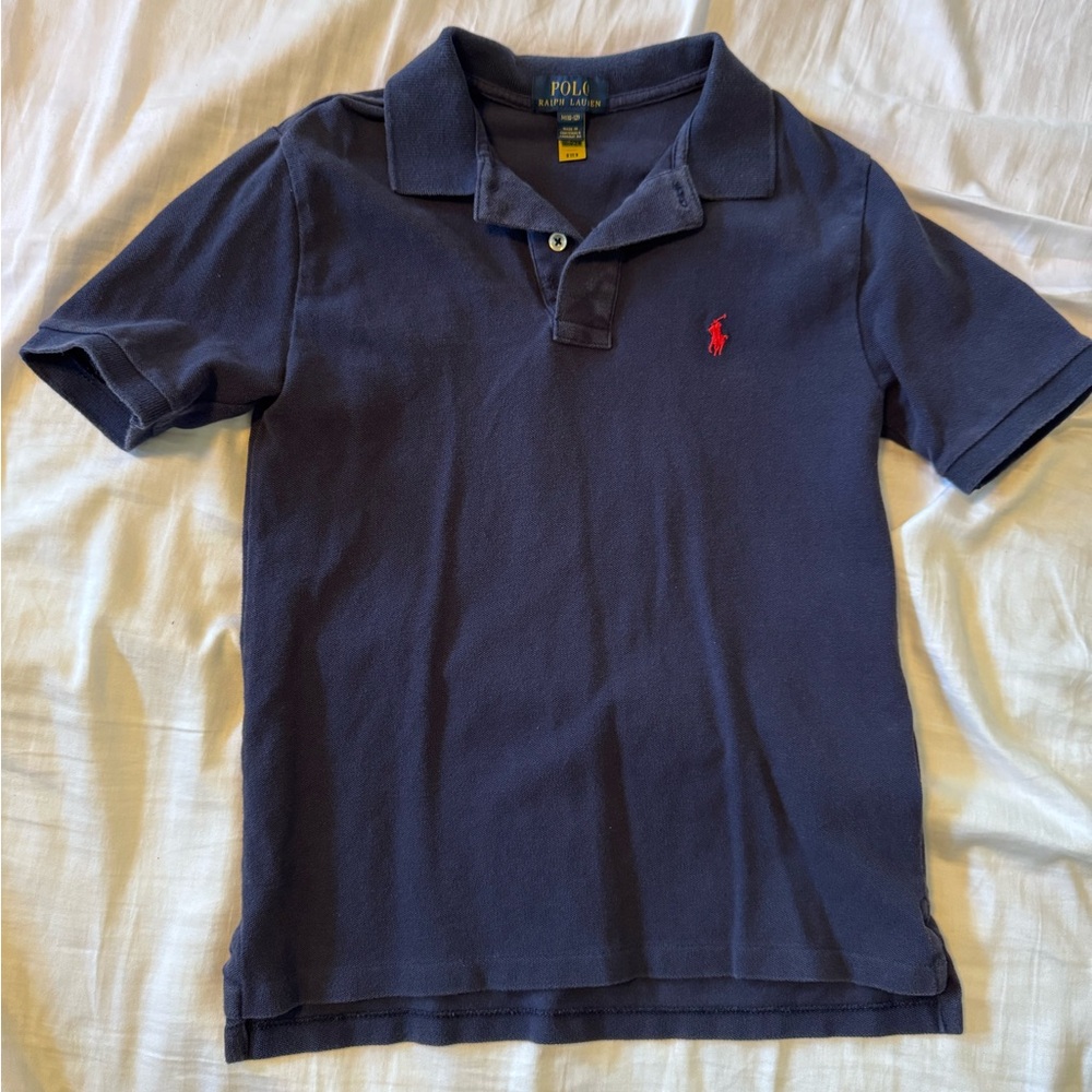 Polo by Ralph Lauren Kids Dark Blue Polo Shirt